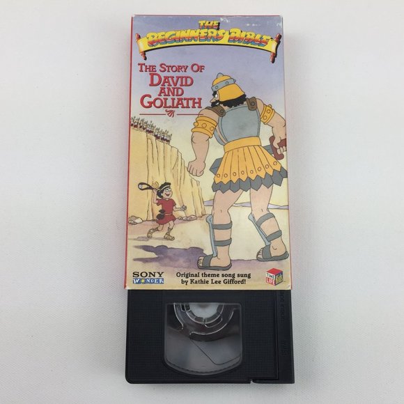 VHS The Beginners Bible The Story Of David And Goliath Animated - Picture 4 of 5